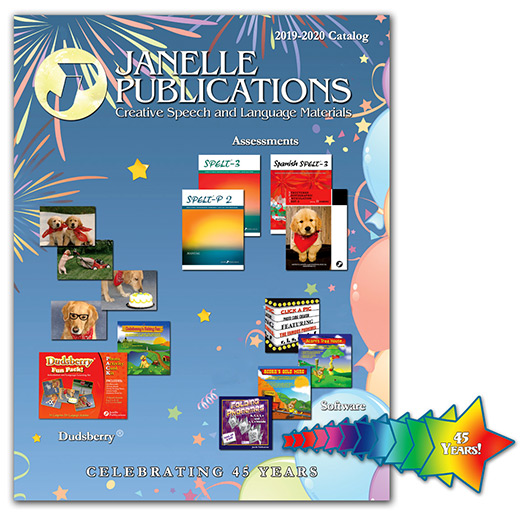 Janelle Publications Creative Speech And Language Materials - 